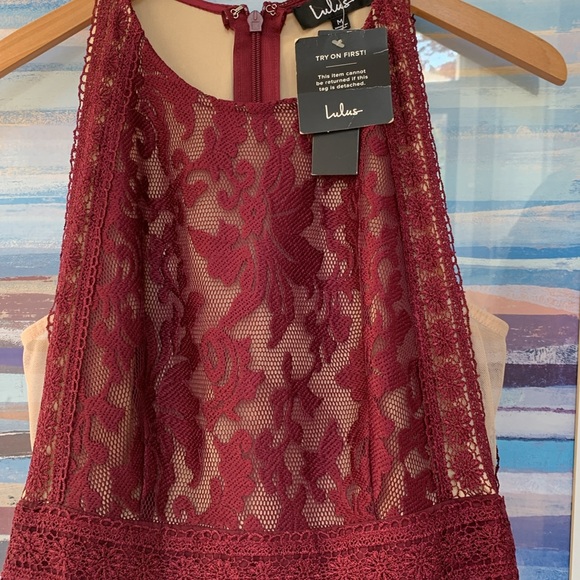 💚 Lulu’s Size M Sleeveless long gown - Picture 2 of 6